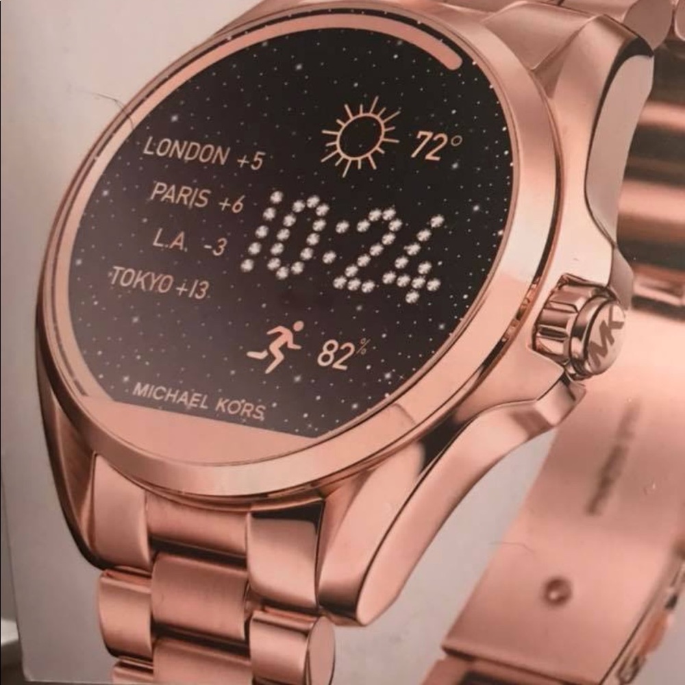 Michael Kors Rose Gold Smart Watch